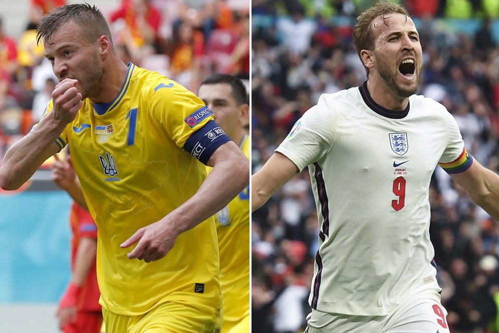 Data dan Fakta Euro 2020: Ukraina vs Inggris Data dan Fakta Euro 2020: Ukraina vs Inggris