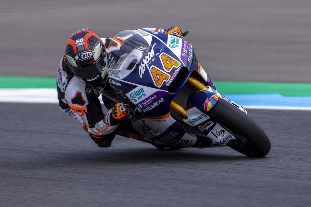 Hasil FP3 Moto2 Inggris: Aron Canet Catat Waktu Tercepat Hasil FP3 Moto2 Inggris: Aron Canet Catat Waktu Tercepat