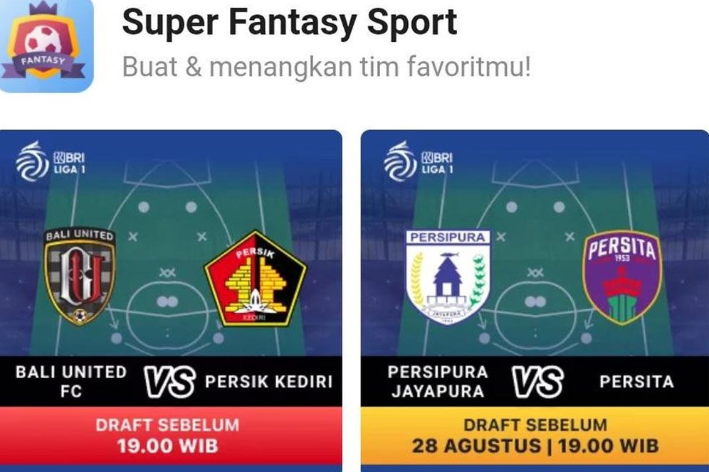 Yuk Ikutan Adu Strategi di BRI Liga 1 dengan Aplikasi Vidio 'Super Fantasy Sport' Yuk Ikutan Adu Strategi di BRI Liga 1 dengan Aplikasi Vidio 'Super Fantasy Sport'