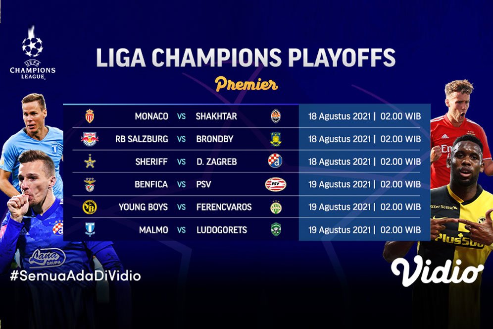 Hasil Playoff Liga Champions 2021-2022: AS Monaco Dikalahkan Shakhtar Donetsk Hasil Playoff Liga Champions 2021-2022: AS Monaco Dikalahkan Shakhtar Donetsk