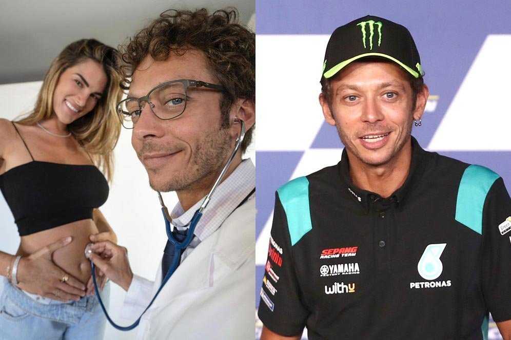 Jadi Ayah, Valentino Rossi Nantikan Kelahiran Putri Pertama Jadi Ayah, Valentino Rossi Nantikan Kelahiran Putri Pertama