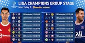 Link Live Streaming Liga Champions 2021/2022 Matchday Kedua di Vidio, Duel Sengit Tim Top Eropa