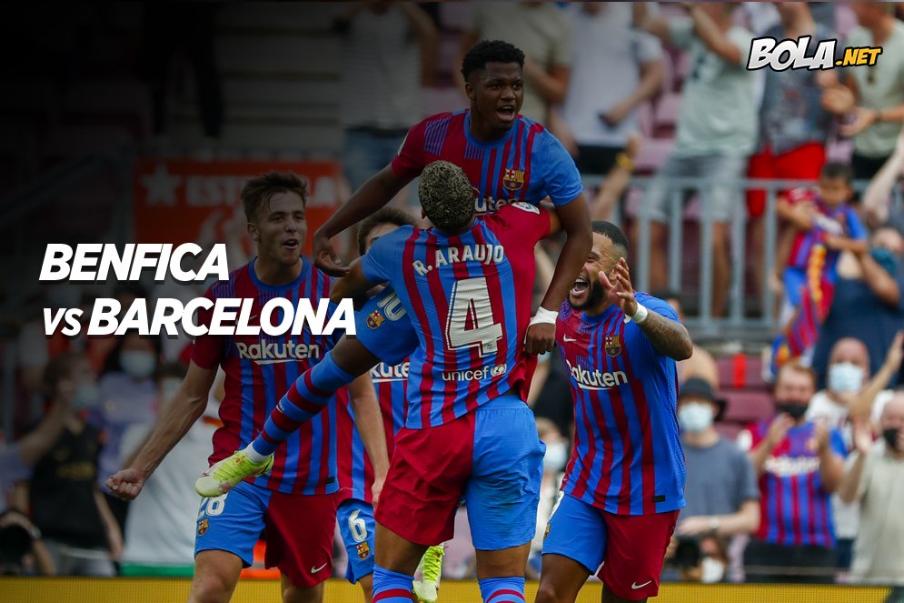 Prediksi Benfica vs Barcelona 30 September 2021 Prediksi Benfica vs Barcelona 30 September 2021