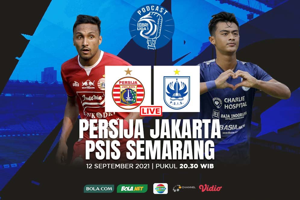 Nikmati Bolanet Live Podcast BRI Liga 1: Persija Jakarta vs PSIS Semarang Nikmati Bolanet Live Podcast BRI Liga 1: Persija Jakarta vs PSIS Semarang