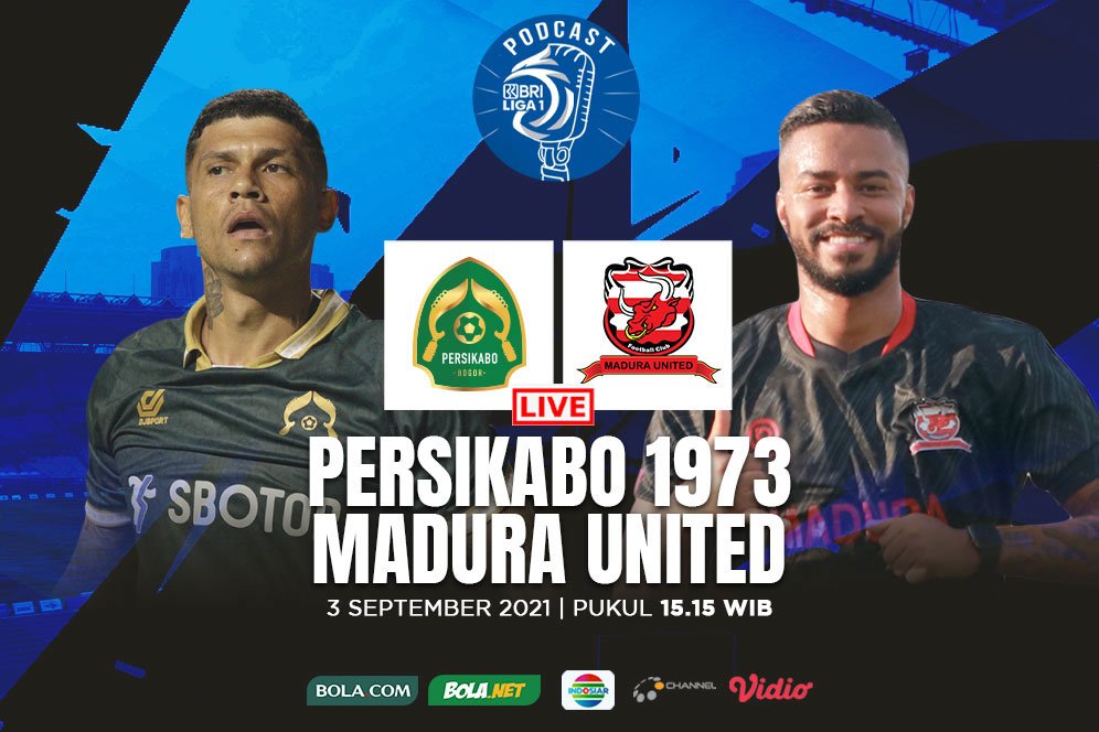 Jadwal Siaran Langsung BRI Liga 1 di O Channel: Persikabo 1973 Vs Madura United, 3 September 2021 Jadwal Siaran Langsung BRI Liga 1 di O Channel: Persikabo 1973 Vs Madura United, 3 September 2021