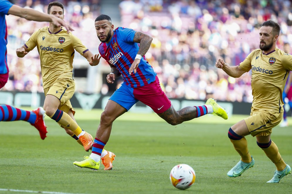 Man of the Match Barcelona vs Levante: Memphis Depay Man of the Match Barcelona vs Levante: Memphis Depay