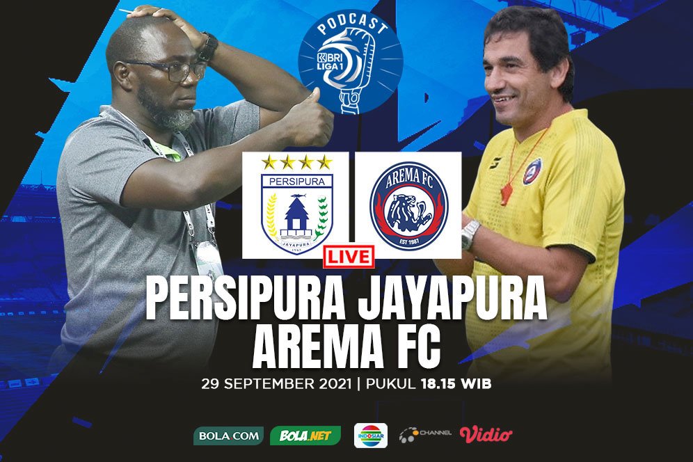 Nikmati Bolanet Live Podcast BRI Liga 1: Persipura Jayapura Vs Arema FC Nikmati Bolanet Live Podcast BRI Liga 1: Persipura Jayapura Vs Arema FC