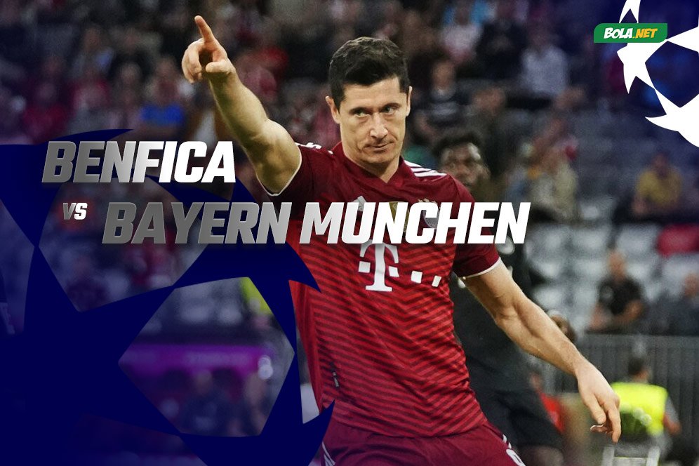Liga Champions: Jadwal dan Live Streaming Benfica vs Bayern Munchen di Vidio Liga Champions: Jadwal dan Live Streaming Benfica vs Bayern Munchen di Vidio