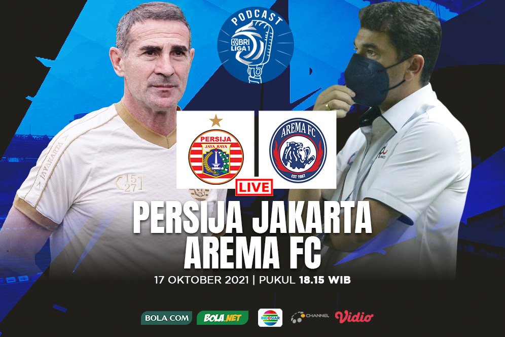Nikmati Bolanet Live Podcast BRI Liga 1: Persija Jakarta Vs Arema FC Nikmati Bolanet Live Podcast BRI Liga 1: Persija Jakarta Vs Arema FC