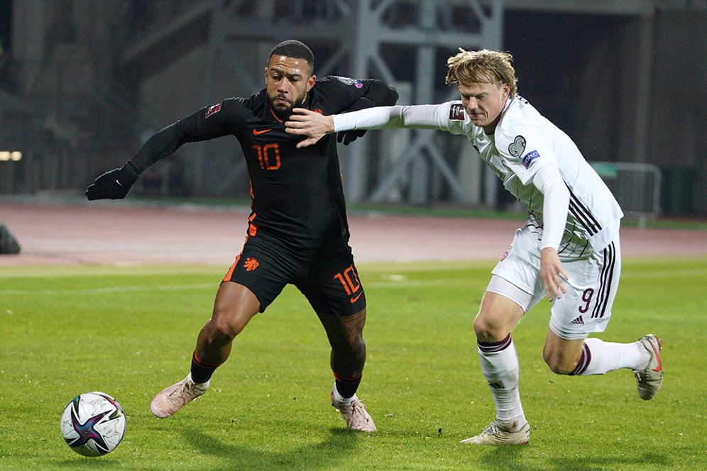 Hasil Pertandingan Latvia vs Belanda: Skor 0-1