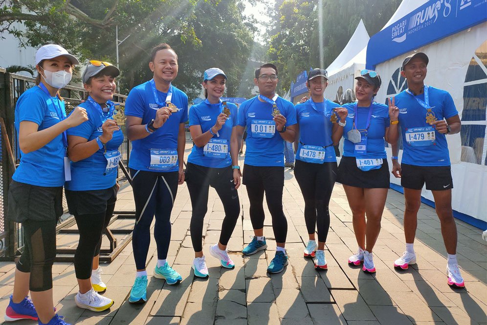 Ridwan Kamil Berbagi Cerita Setelah Berlari bersama Pocari Sweat Run Indonesia 2021