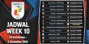 Link Streaming Pertandingan Liga 2 2021/2022 Pekan Ke-10 di Vidio