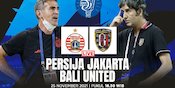 Yuk Dengerin Live Podcast Pertandingan BRI Liga 1: Persija Jakarta Vs Bali United