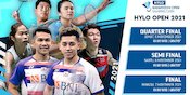 Jadwal dan Live Streaming Laga Putaran Final Hylo Open 2021 di Vidio, 5-7 November