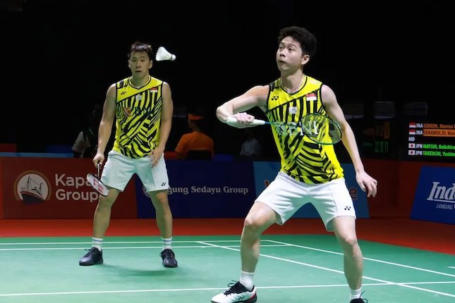 Sudah Sering Latihan dengan Kevin Sanjaya Sudah Sering Latihan dengan Kevin Sanjaya