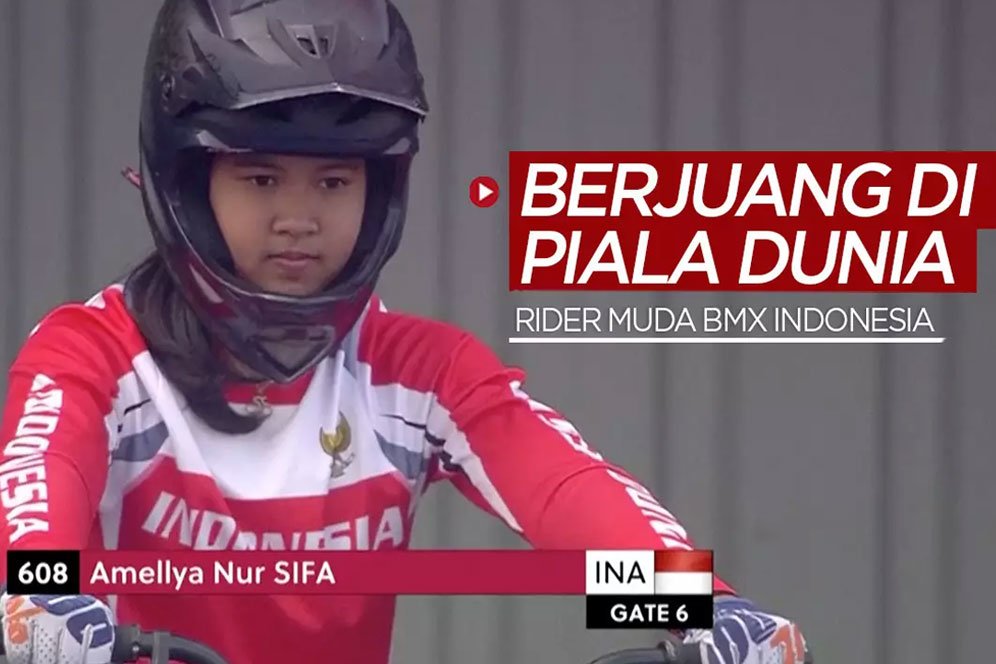 Indonesia Bangga, Yuk Tonton Aksi Amellya Nur Sifa di Piala Dunia BMX 2021 Indonesia Bangga, Yuk Tonton Aksi Amellya Nur Sifa di Piala Dunia BMX 2021