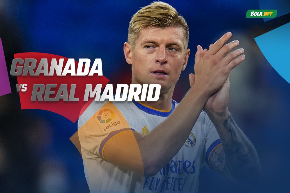 Jadwal dan Link Live Streaming La Liga: Granada vs Real Madrid di Vidio Jadwal dan Link Live Streaming La Liga: Granada vs Real Madrid di Vidio