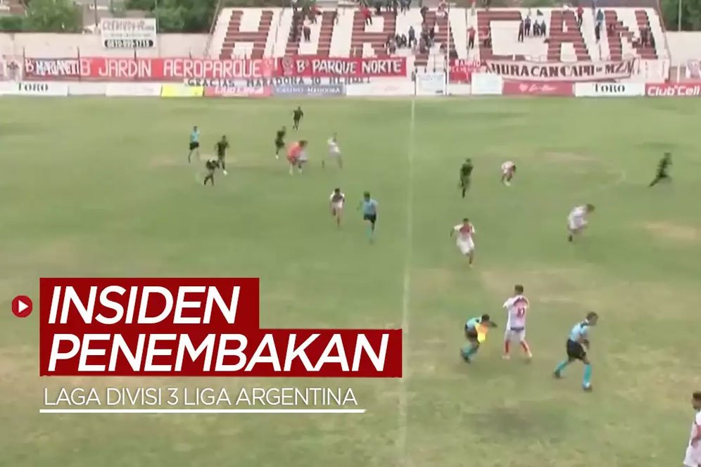 Ngeri Banget, Momen Penembakan di Sebuah Laga Divisi 3 Liga Argentina Ngeri Banget, Momen Penembakan di Sebuah Laga Divisi 3 Liga Argentina