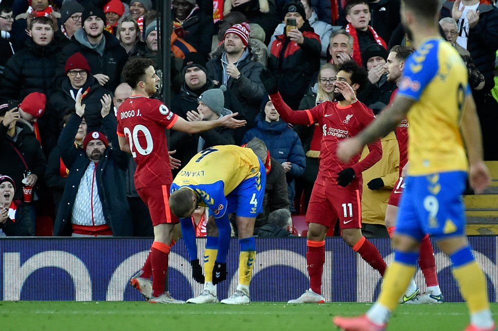 5 Pelajaran dari Laga Liverpool vs Southampton: Diogo Jota Bersinar Lagi 5 Pelajaran dari Laga Liverpool vs Southampton: Diogo Jota Bersinar Lagi