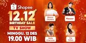 Oppa Nassar, Nella Kharisma, & Via Vallen Siap Goyang Panggung Shopee 12.12 Birthday Sale TV Show Oppa Nassar, Nella Kharisma, & Via Vallen Siap Goyang Panggung Shopee 12.12 Birthday Sale TV Show