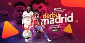 Jadwal dan Link Live Streaming La Liga: Real Madrid vs Atletico Madrid di Vidio Jadwal dan Link Live Streaming La Liga: Real Madrid vs Atletico Madrid di Vidio