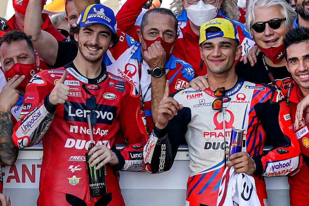 Pecco Bagnaia: Jorge Martin Jalani Debut MotoGP Lebih Baik dari Saya Pecco Bagnaia: Jorge Martin Jalani Debut MotoGP Lebih Baik dari Saya