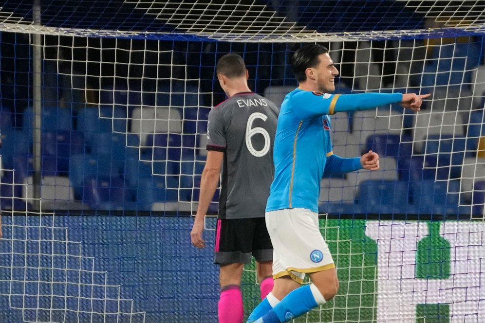 Man of the Match Napoli vs Leicester City: Eljif Elmas Man of the Match Napoli vs Leicester City: Eljif Elmas