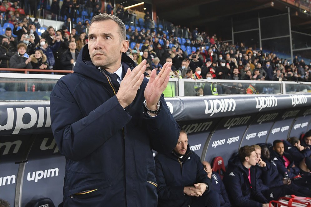 Rumornya, Shevchenko Ditawarkan ke Milan untuk Jadi Pengganti Pioli