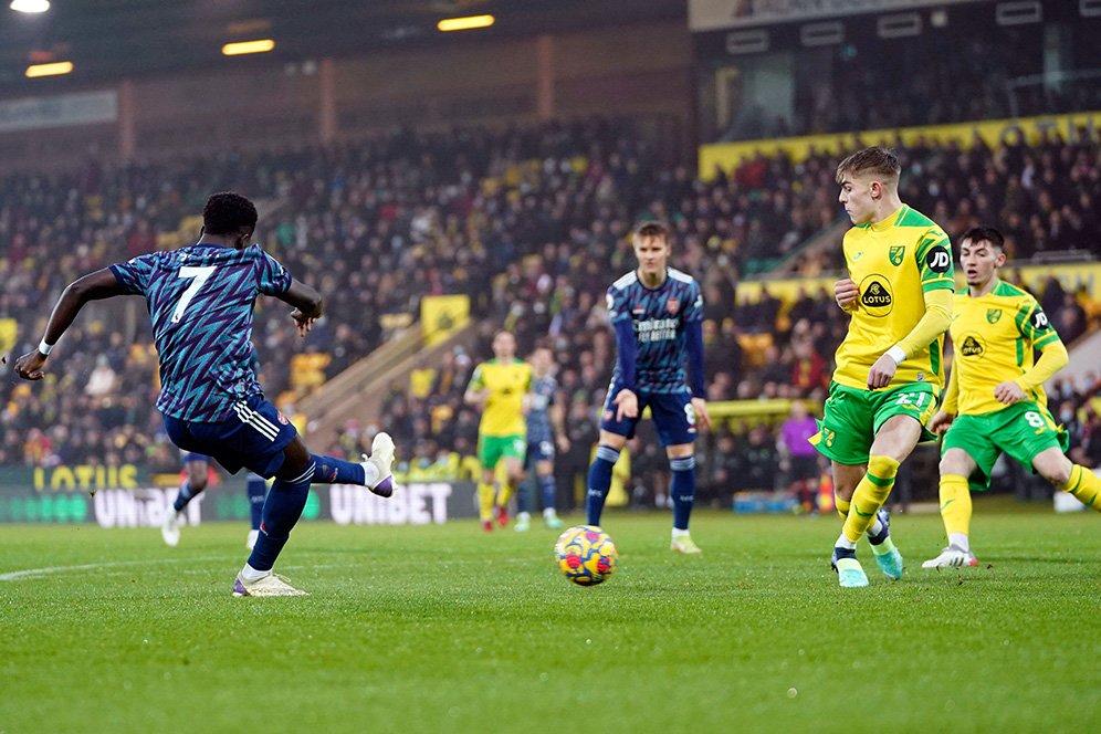 Hasil Pertandingan Norwich City vs Arsenal: Skor 0-5 Hasil Pertandingan Norwich City vs Arsenal: Skor 0-5