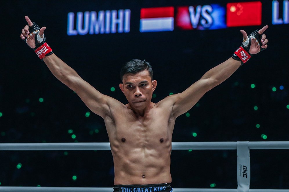 ONE Championship: Tak Diunggulkan, Petarung Indonesia Ini Yakin Bisa Kalahkan Bintang Filipina ONE Championship: Tak Diunggulkan, Petarung Indonesia Ini Yakin Bisa Kalahkan Bintang Filipina