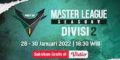 Nonton Siaran langsung Free Fire Master League Season 5 Divisi 2 di Vidio Pekan Ini Nonton Siaran langsung Free Fire Master League Season 5 Divisi 2 di Vidio Pekan Ini