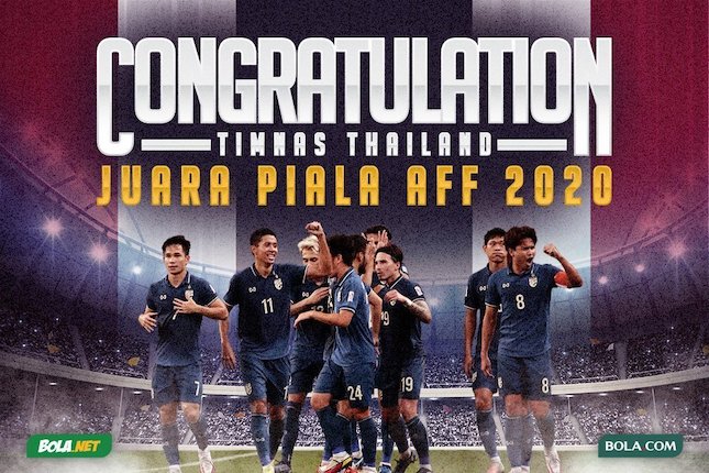 Thailand Raih Gelar ke-6 Thailand Raih Gelar ke-6