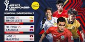 Jadwal Live Streaming Piala AFF U-23 2022 di Vidio Babak Penyisihan Grup Pekan Kedua Jadwal Live Streaming Piala AFF U-23 2022 di Vidio Babak Penyisihan Grup Pekan Kedua
