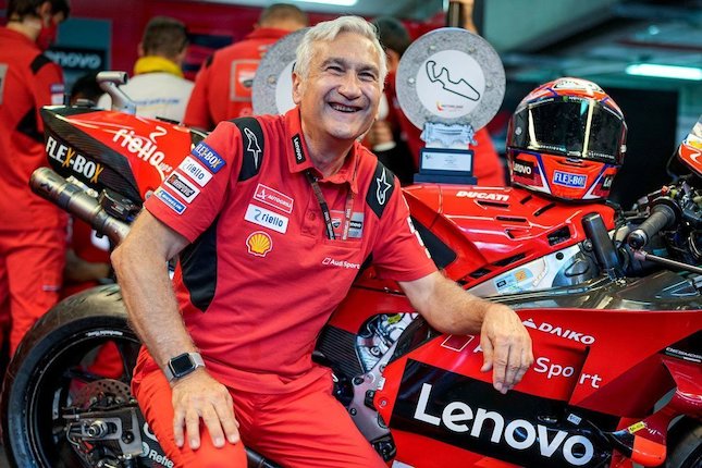 Davide Tardozzi - Manajer Ducati Lenovo Team