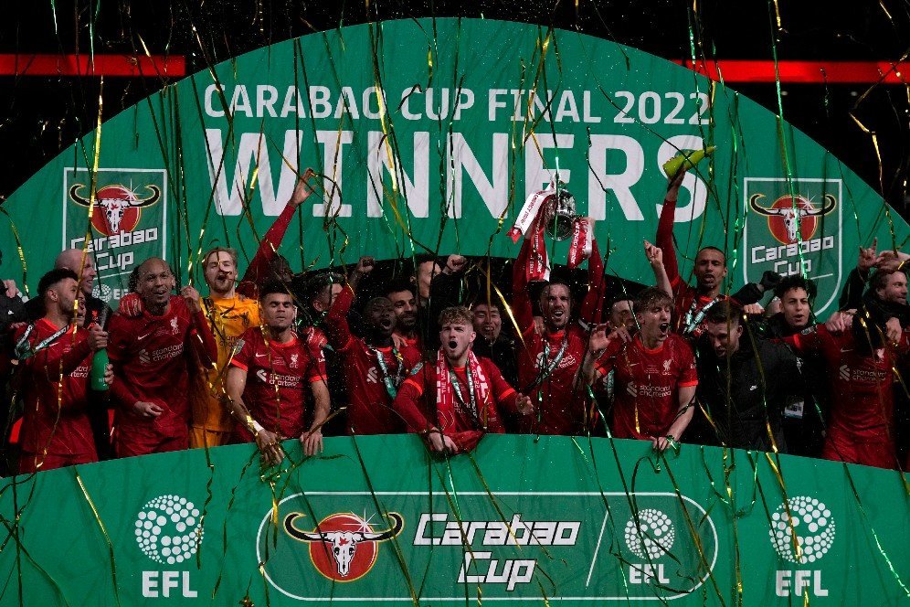 Sikat Chelsea dan Juara Carabao Cup, Begini Ekspresi Kebahagiaan Skuat Liverpool Sikat Chelsea dan Juara Carabao Cup, Begini Ekspresi Kebahagiaan Skuat Liverpool