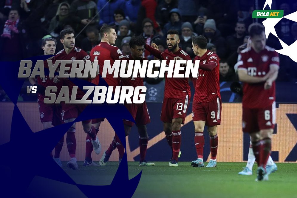 Prediksi Bayern Munchen vs Salzburg 9 Maret 2022