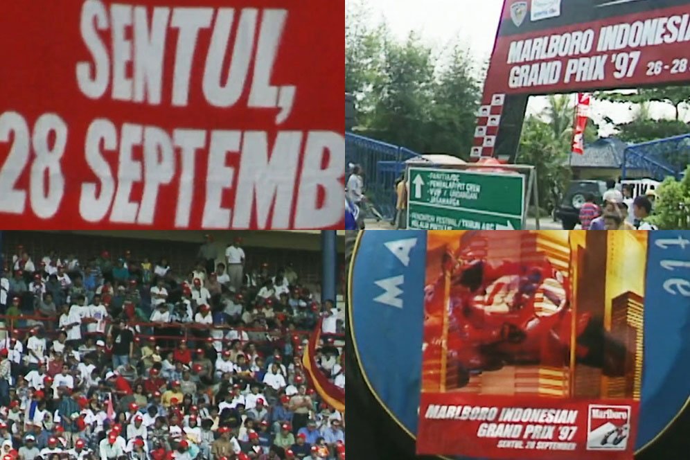 Jelang Mandalika, MotoGP Rilis Video Jadul Serunya Balapan di Sentul 1997
