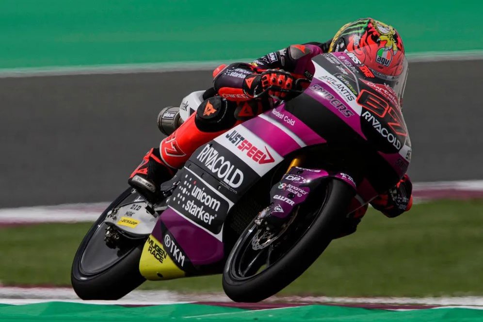 Hasil FP1 Moto3 Mandalika: Trek Basah, Murid Valentino Rossi Tercepat