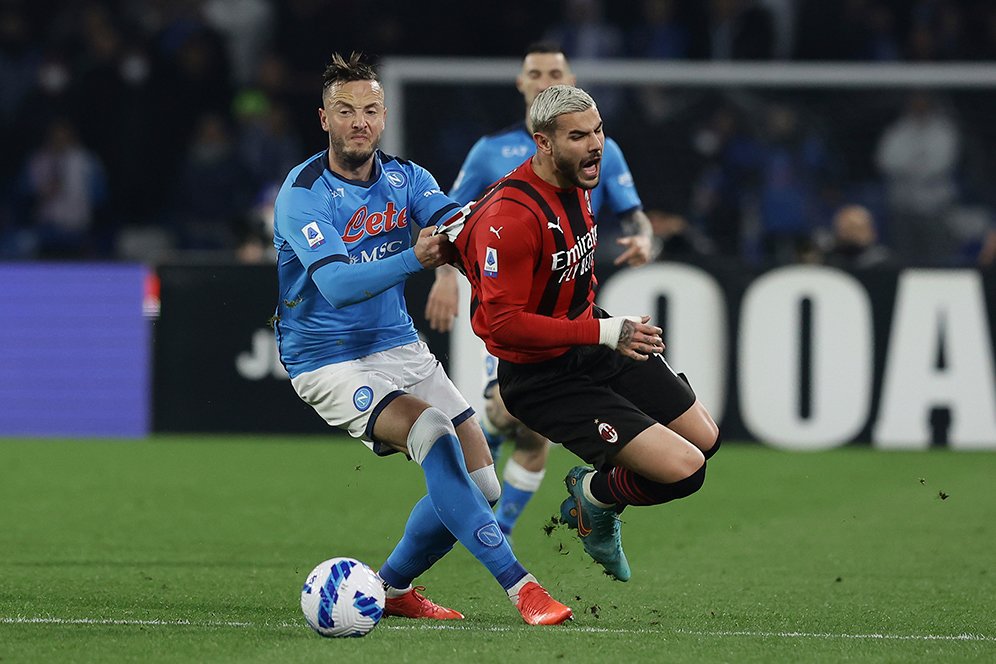 Man of the Match Napoli vs AC Milan: Theo Hernandez Man of the Match Napoli vs AC Milan: Theo Hernandez