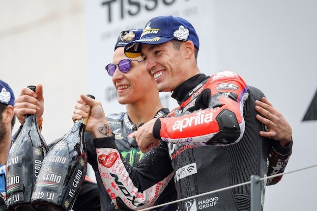 Quartararo Dapat Motor Baru, Aprilia Bakal Lebih Baik
