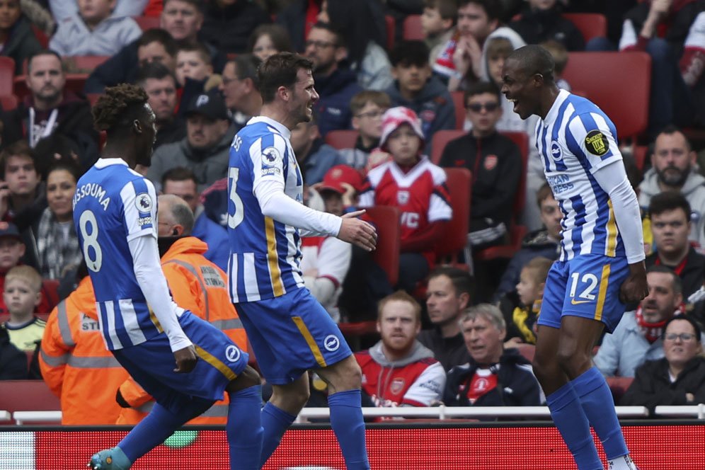 Hasil Pertandingan Arsenal vs Brighton: 1-2 Hasil Pertandingan Arsenal vs Brighton: 1-2