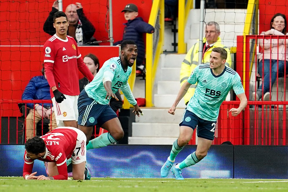 Hasil Pertandingan Manchester United vs Leicester City: Skor 1-1
