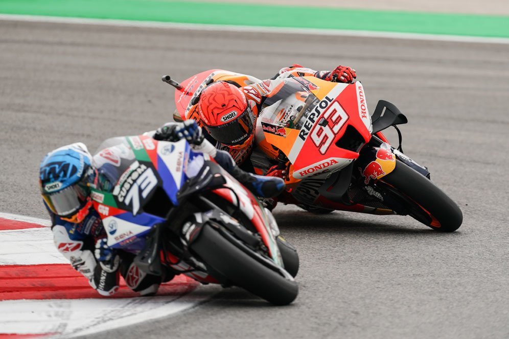 Bekuk Adik di Garis Finis, Marc Marquez: Seru, Tapi Nggak Sesuai Target Bekuk Adik di Garis Finis, Marc Marquez: Seru, Tapi Nggak Sesuai Target