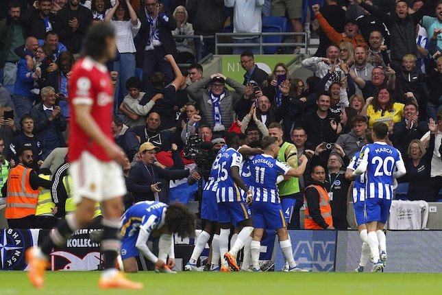 Brighton 4-0 Manchester United, 7 Mei 2022