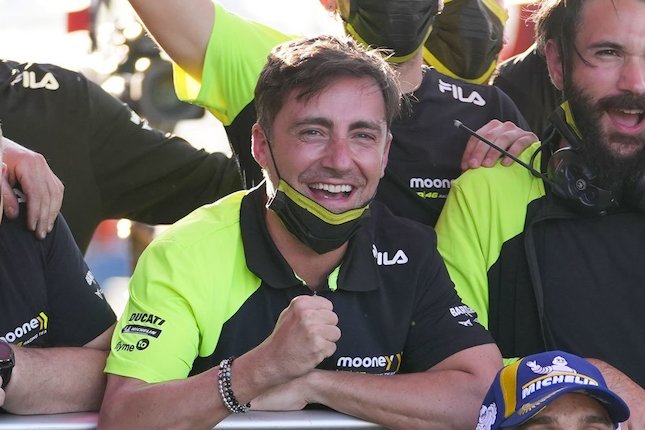 Pablo Nieto - Manajer Mooney VR46 Racing Team Pablo Nieto - Manajer Mooney VR46 Racing Team