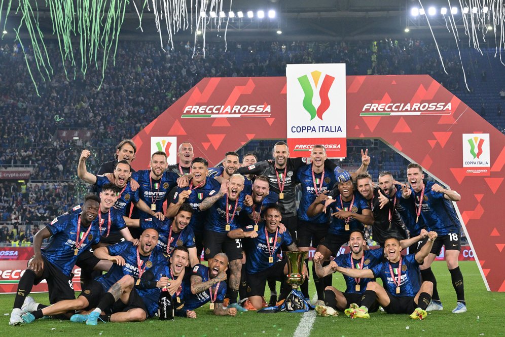 Juara Coppa Italia, Ini Kegembiraan Pemain Inter Milan di Media Sosial