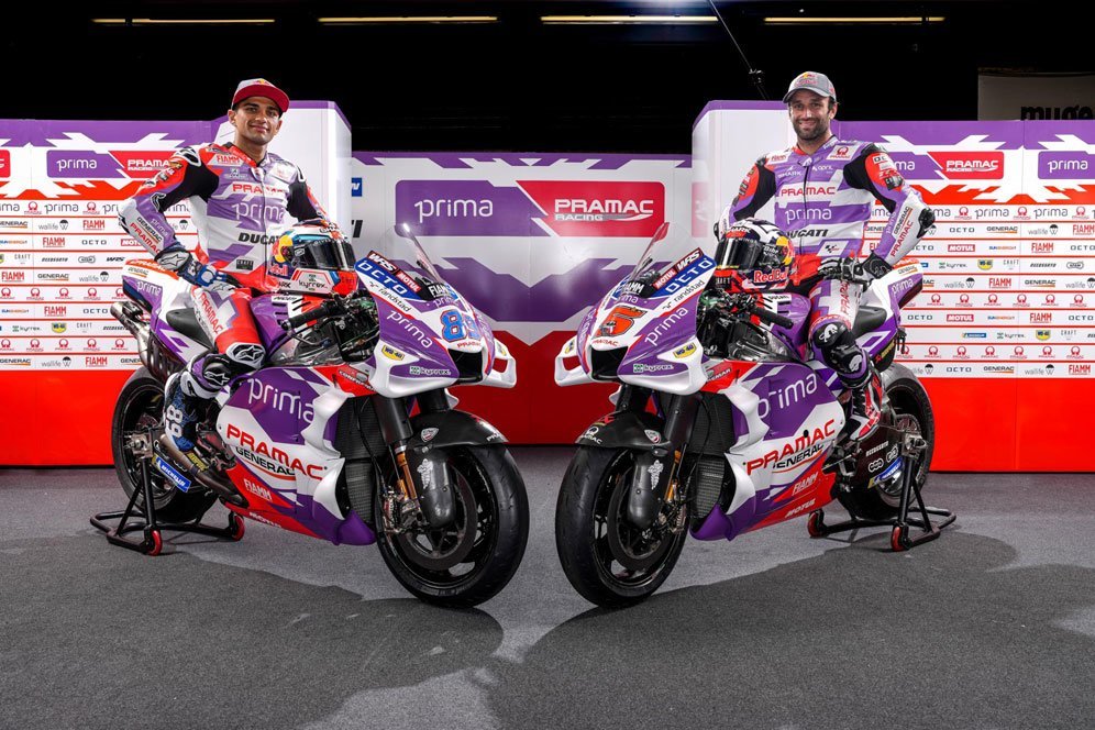 Ganti Nama, Ganti Corak: Pramac Racing Pamer Penampilan Baru untuk Sisa MotoGP 2022 Ganti Nama, Ganti Corak: Pramac Racing Pamer Penampilan Baru untuk Sisa MotoGP 2022
