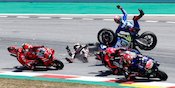 Patah Pergelangan, Alex Rins Ingin Taka Nakagami Dihukum dan Stewards Diganti Patah Pergelangan, Alex Rins Ingin Taka Nakagami Dihukum dan Stewards Diganti