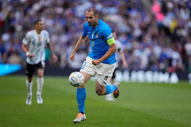 Daniele De Rossi dan Giorgio Chiellini