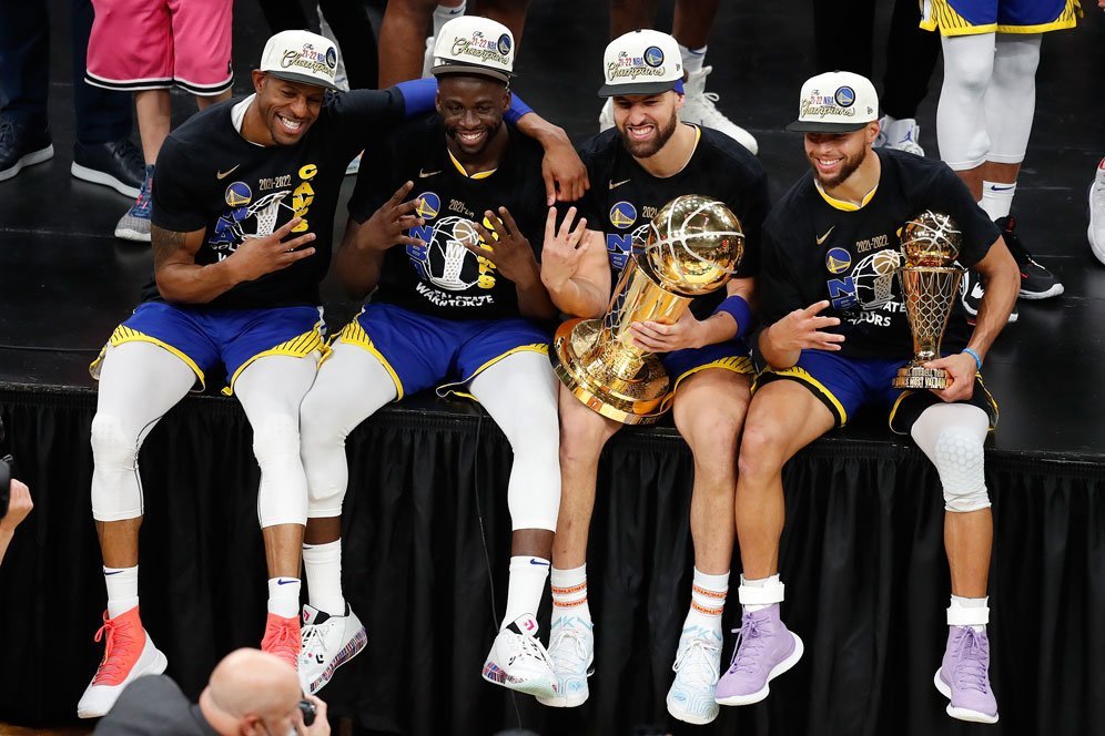 Bekuk Boston Celtics di Game 6, Golden State Warriors Juarai NBA 2021-2022
